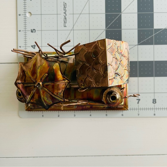 Berkeley Designs Vintage Metal Seesaw Musical Box Plays “IT’S A SMALL WORLD” - Picture 7 of 16